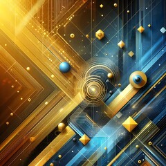 Golden Precision: The Symbiosis of Engineering Brilliance and Digital Aesthetics