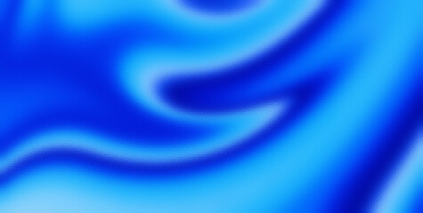 Contemporary Blue Fluidity: Abstract Glass Effect Design