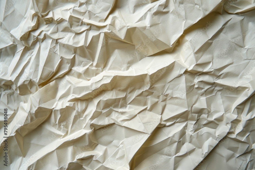 Poster creased paper background with folded lines for added texture