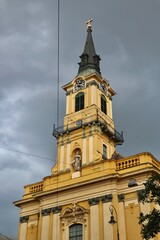 Fototapeta na wymiar St. Teresa of Avila Parish Church. Hungary. Budapest 