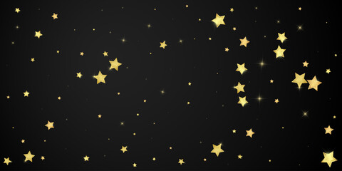 Magic stars vector overlay.  Gold stars scattered