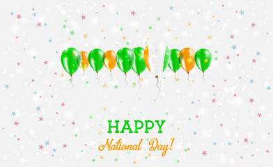 CoteIndependence Day Sparkling Patriotic Poster.