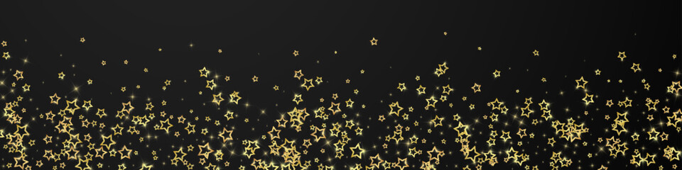 Starry night fairy tale background.