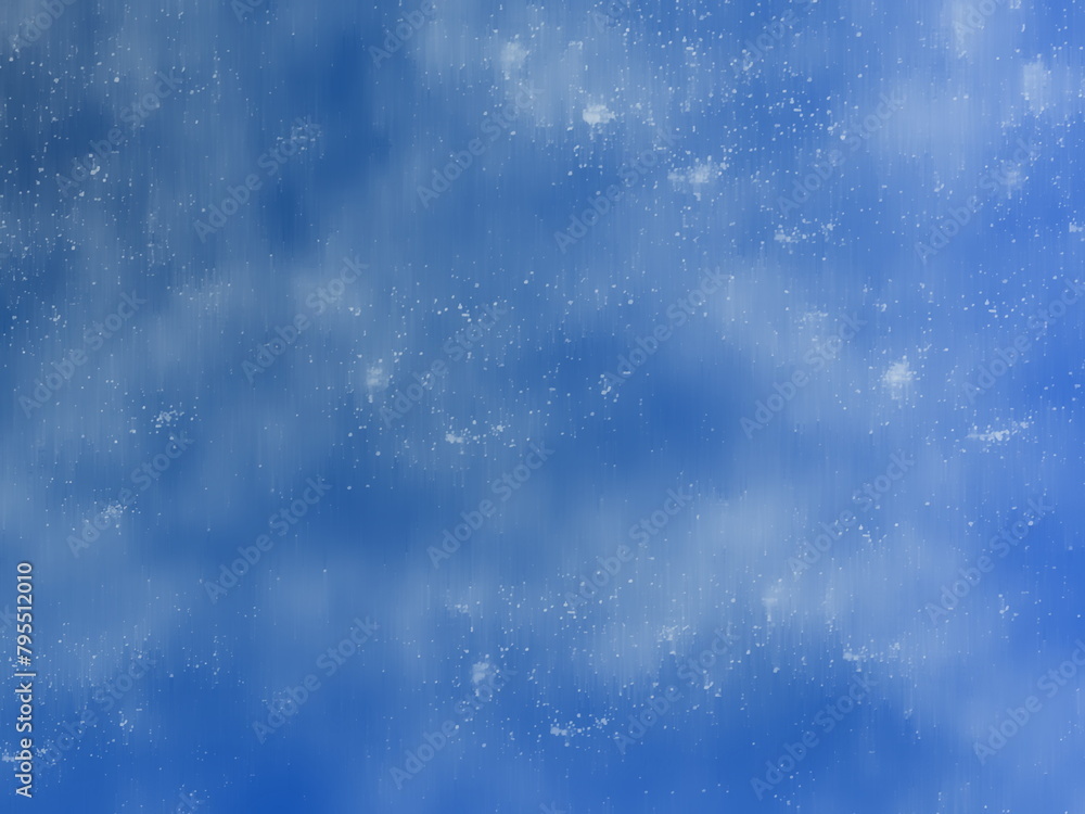 Poster Gradient blur blue background image and design element
