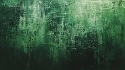 Abstract grunge green background texture, dark green color, ultra realistic photography in the style of unknown artist up32K HD