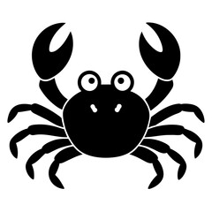 Cartoon crab vector illustration