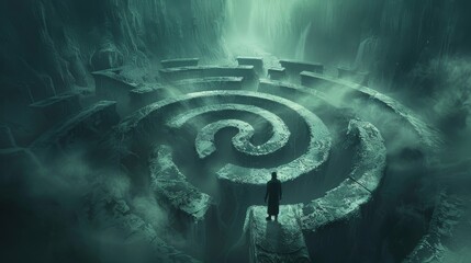 Navigate the labyrinth of depression, seeking to save our soul from its grasp Find light in the darkest places