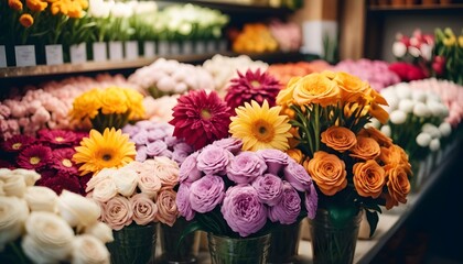 bouquet of cut flowers
