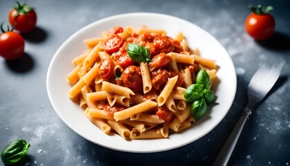 pasta with tomato sauce