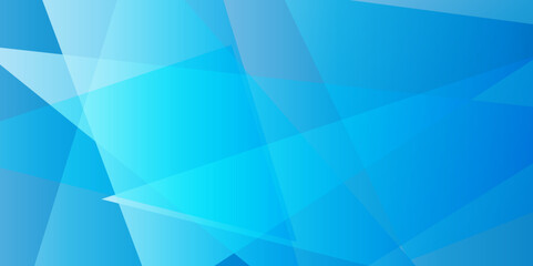 Geometric blue minimal triangle shape background. Concept for template, texture, website, banner and brochure background. Vector illustration