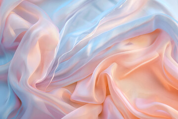 Obraz premium Close up of pink and blue fabric