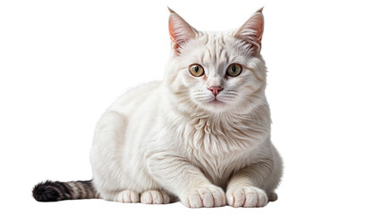 british kitten isolated on white BACKGROUND