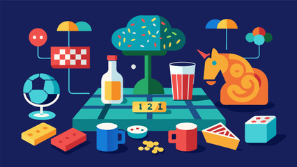 A laidback bar with a selection of board games and brain teasers available encouraging patrons to engage in activities that stimulate cognitive.