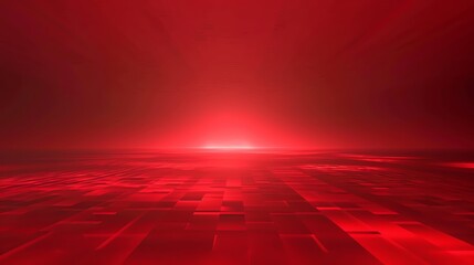 Dark red gradient background, Hawk of crimson light and technological computational, crimson tones, minimalism, dark red background, 3D rendered - obrazy, fototapety, plakaty