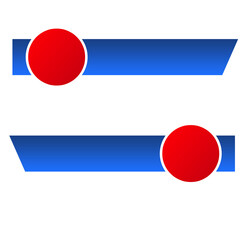 Latest Lower Third Banner Blue Modern Text Box