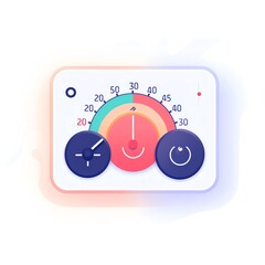 Naklejka premium Minimalist UI illustration of Testerin a flat illustration style on a white background with bright Color scheme, dribbble, flat vector