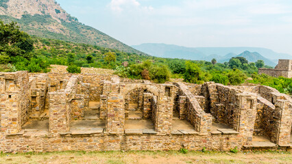 Ruins of Bhangarh Fort in Rajasthan also considered as the most haunted place in India