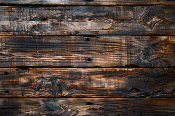 Aged Wooden Desk with Rich Texture
