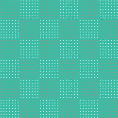 Dots, patterns made from many dots, gradients.