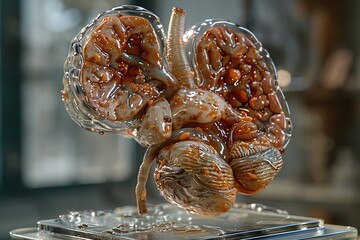 Brain frontal lobe damage signs symptom of Stroke vascular dementia attack Hemorrhagic transient ischemic Alzheimer's heart pill mini risk care - obrazy, fototapety, plakaty