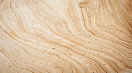 Close up of textured wooden surface with undulating patterns