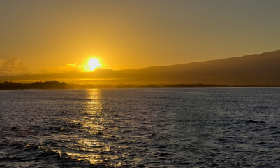 Obraz premium Sunrise over Haleakala