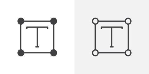 Text Handling and Typography Vector Icons for Editors and Designers