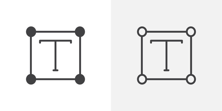 Text Handling and Typography Vector Icons for Editors and Designers