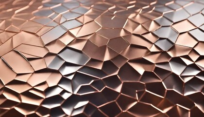 Geometric bumps pattern shuny polished wavy pink gold slab texture