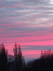 Sunrise over the river