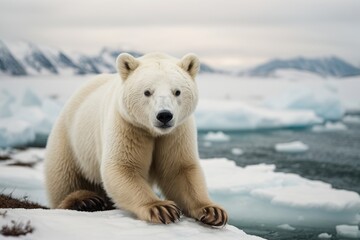 nature bear wildlife polar bear arctic conservation