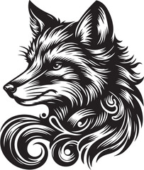 Fototapeta premium fox vector