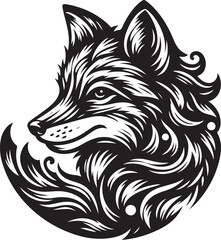 Fototapeta premium fox vector