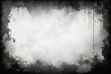 White Grunge Texture Background With Black Stains On It, Black And White Grunge Texture Background