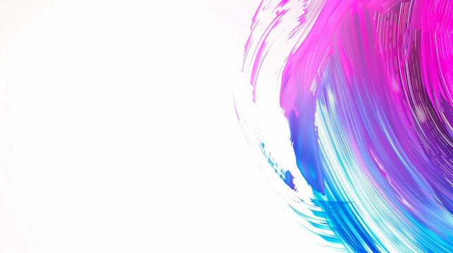 Soft neon strokes energize the right side, suggesting flow. The left side allows for text or graphics overlay. Ideal for modernizing promotional materials or website banners.