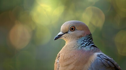 the peaceful and gentle nature of the dove, A Dove’s Gentle Repose. Generative AI