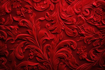 Vintage pattern red backgrounds creativity