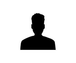 Avatar icon. Profile icon. Male avatar user profile icon vector design and illustration.

