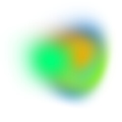 Green gradient png transparent background 