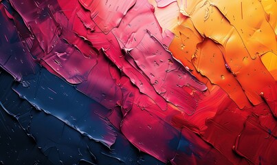 Abstract Multicolored Painting Wallpaper. Stylish Art Texture