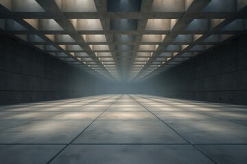 Rectangular grid background backgrounds concrete tunnel.