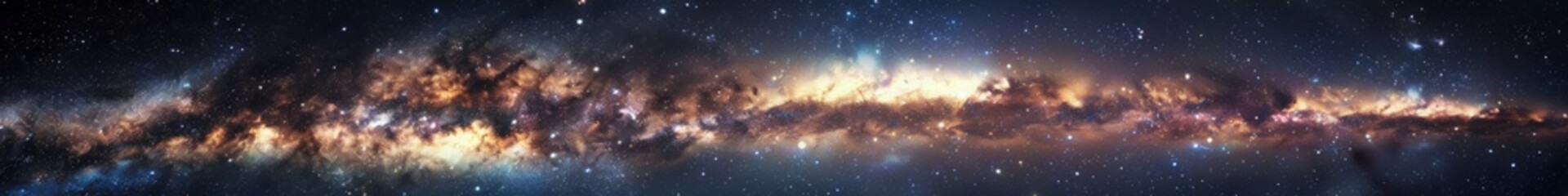 Fototapeta premium milky way in space.