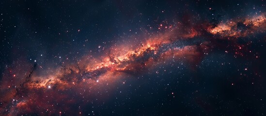 Fototapeta premium milky way in space.