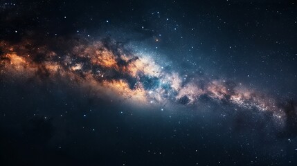 Fototapeta premium milky way in space.