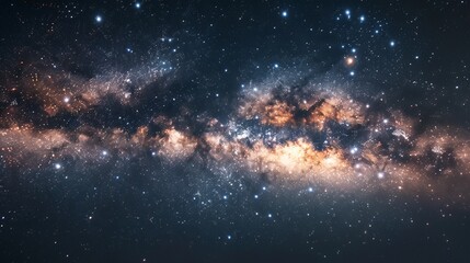 Fototapeta premium milky way in space.