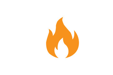 Flame icon illustration