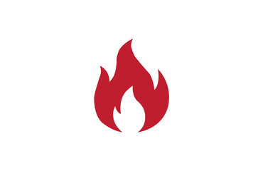 Flame icon illustration