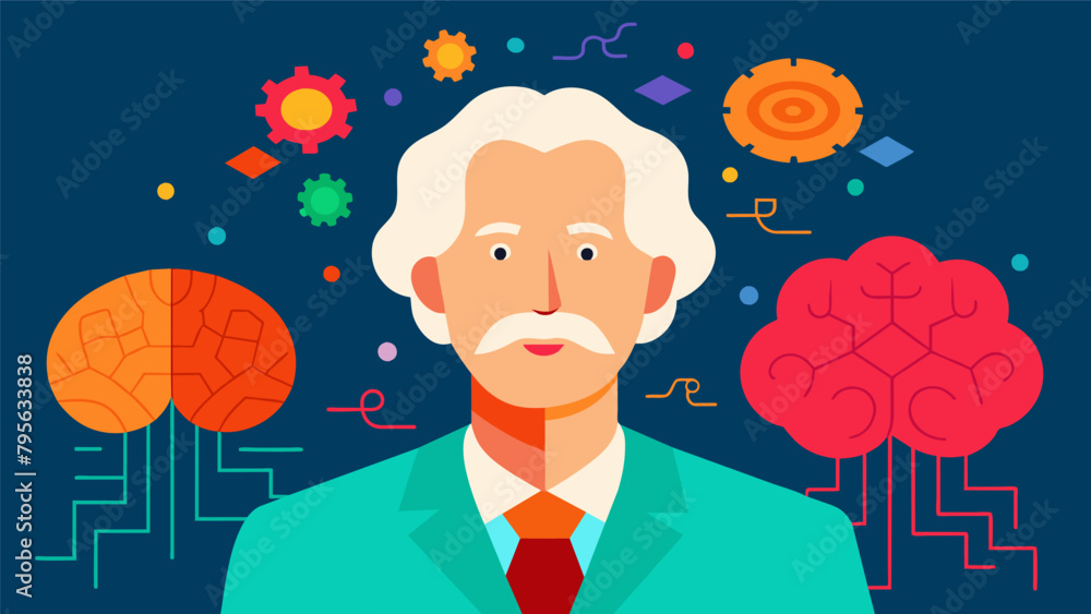 Poster a ted talk by a renowned neuroscientist discussing the potential of cognitive enhancement technologi