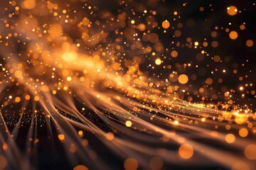 Fototapeta premium High-Speed Data Transfer in Futuristic Network. Beautiful simple AI generated image in 4K, unique.