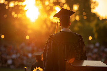graduation in the park